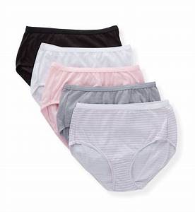 Hanes Hanes Ultimate Women 39 S Comfort Cotton Brief 5 Pack
