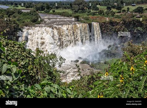 Nile Blue Nile Falls Waterfalls Landscape Travel Ethiopia Africa
