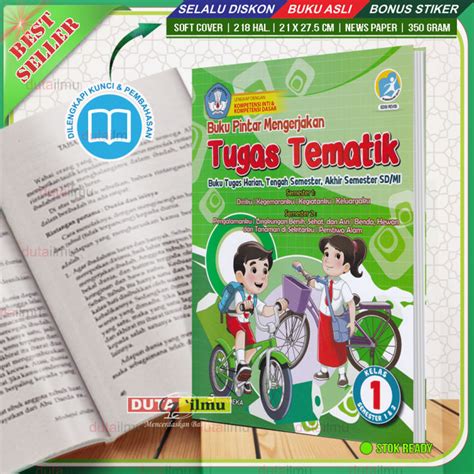 Buku Pintar Mengerjakan Tugas Tematik Untuk Sd Kelas Lazada Indonesia