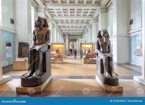 London United Kingdom May 13 2019 The British Museum London Hall