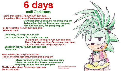 6 Days Until Christmas By Ryanwolfseal On Deviantart