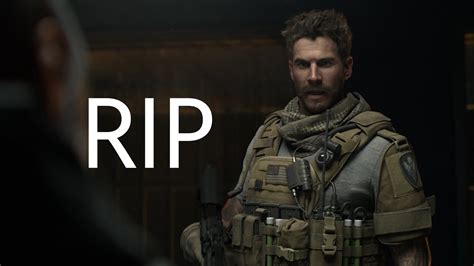 Call Of Duty Modern Warfare Alex Death Scene Very Sad Youtube