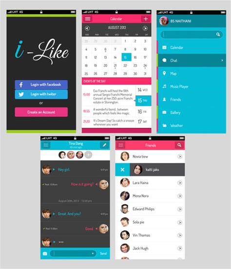 A simple ui design always translates into an application with better functionality, which is what users are looking for. 20 Mobile User Interface Design for Your Inspiration ...