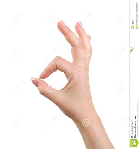 Gesture ok. stock image. Image of agreed, contact, person - 18467817