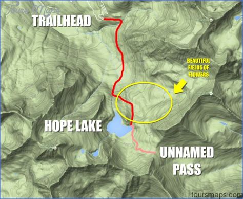 Telluride Hiking Trail Map