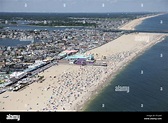 Aerial view of Point Pleasant Beach, New Jersey Stock Photo - Alamy