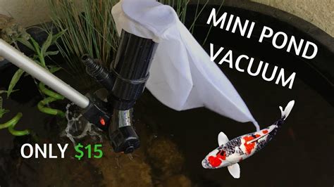 Koi Pond Vacuum Cleaner Youtube