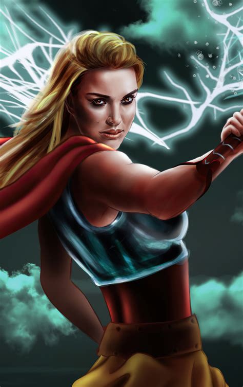 840x1336 Thor Love And Thunder 4k Jane Foster Art 840x1336 Resolution