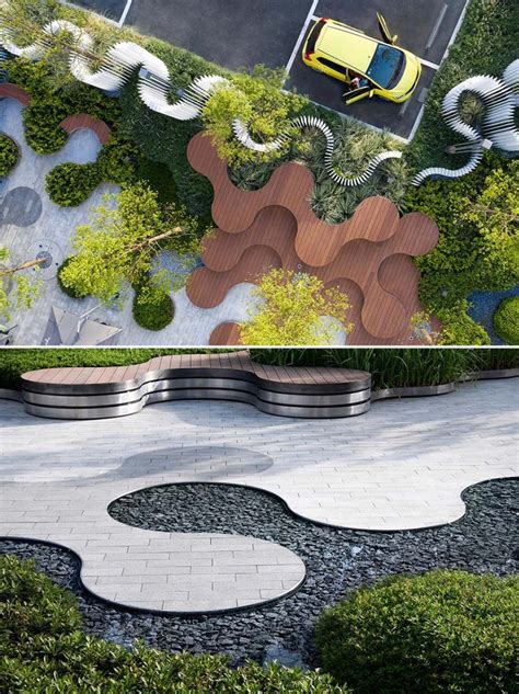 A Landscape Of Curvaceous Shapes Was Designed For This Park