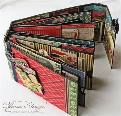 G45 Tutorial Thursday Learn How To Make The Spine To This Amazing Mini Album With A Video