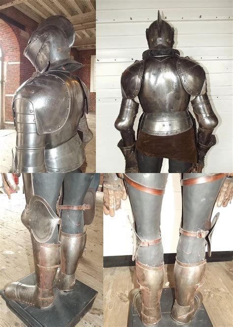 Victorian Composite Suit Of Armour With A 16th Century Front Armour