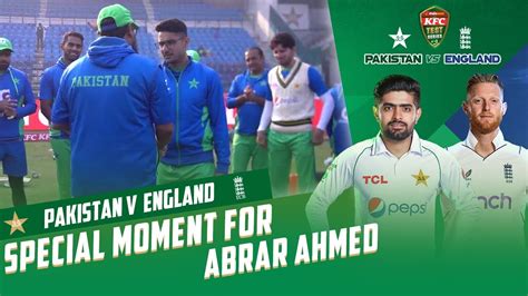 Special Moment For Abrar Ahmed As He Makes His International Debut