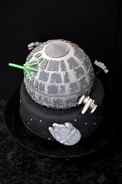 Celebrating anniversaries are not only a way for couples to commemorate their love for each other, but they're also an excellent opportunity to connect with loved ones to celebrate. Devanys Designs: Star Wars Death Star Cake