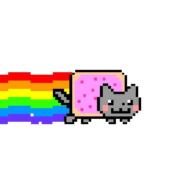 Head should be centered in the picture and eyes open and looking at the camera transparent nyan cat gif | WiffleGif