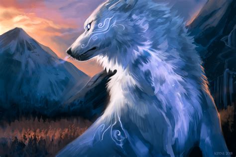 Fantasy Wolf Free To Use By Kipine On Deviantart Fantasy Wolf