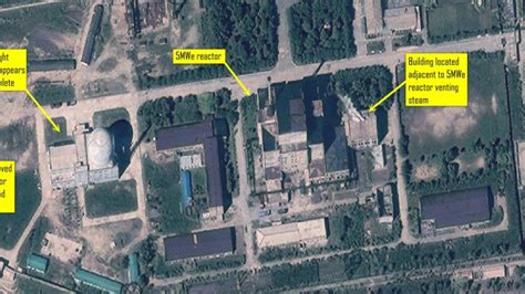 Satellite Images Suggest North Koreas Yongbyon Nuclear Reactor