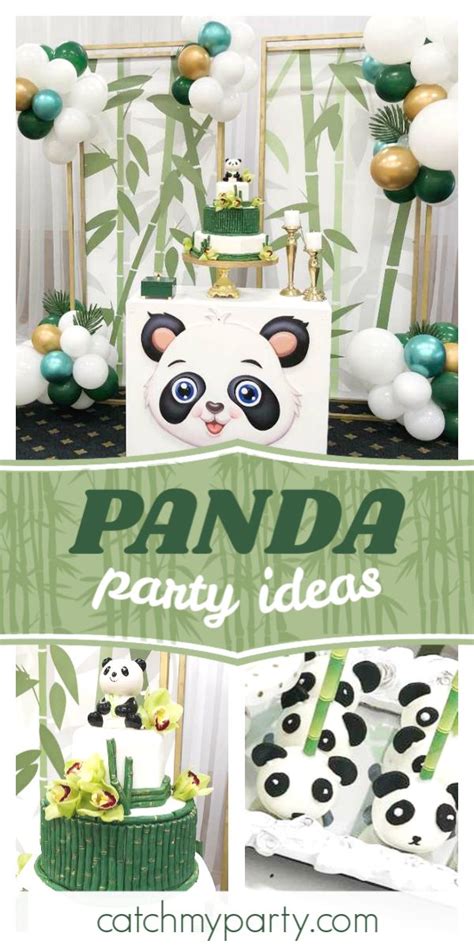 Check Out This Awesome Panda Themed Baby Shower The Cake Is Amazing