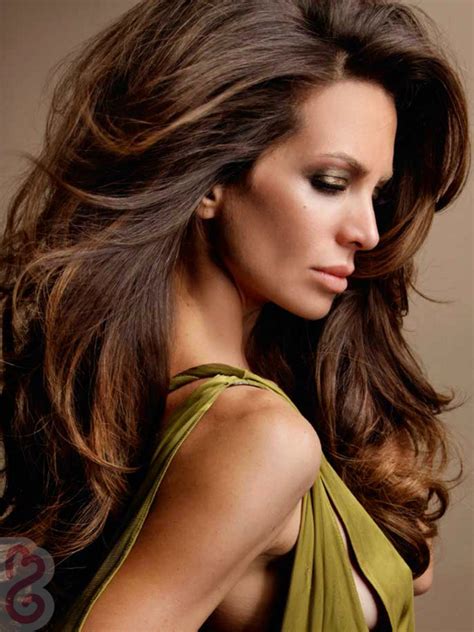 Playing around with brown highlights is fun even if your own hair color is rather light. Hair Color Trends Fall Winter|
