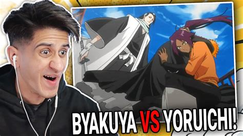 Yoruichi Vs Byakuya Bleach Episode 42 Reaction Youtube