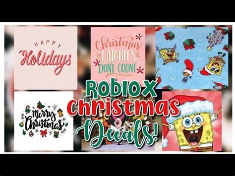 Island royale codes can give items, pets, gems, coins and more. ROBLOX | Bloxburg/Royale High Christmas Decals ⛄🎄*with id codes* - YouTube