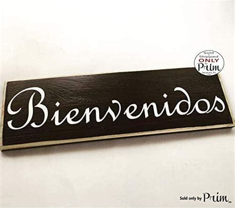 Bienvenidos 12x4 Choose Color Custom Wood Sign Spanish