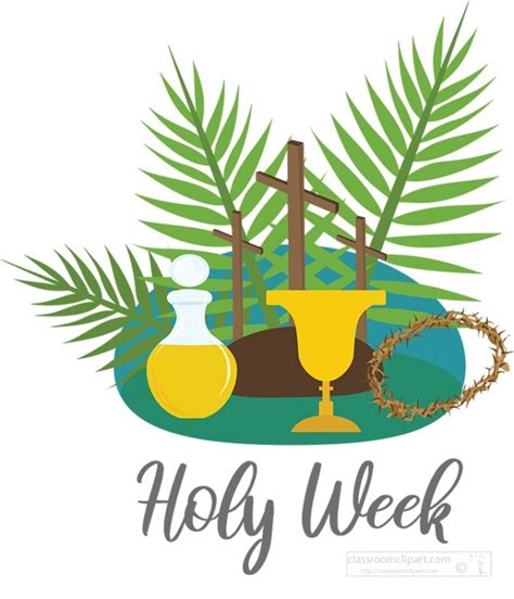 Christian Clipart Clipart Representing The Christian Holy Week 2
