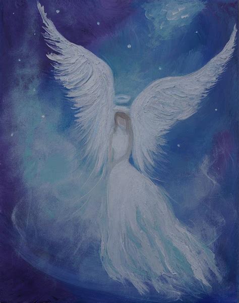 Angels Comforting Presence By Leslie Allen