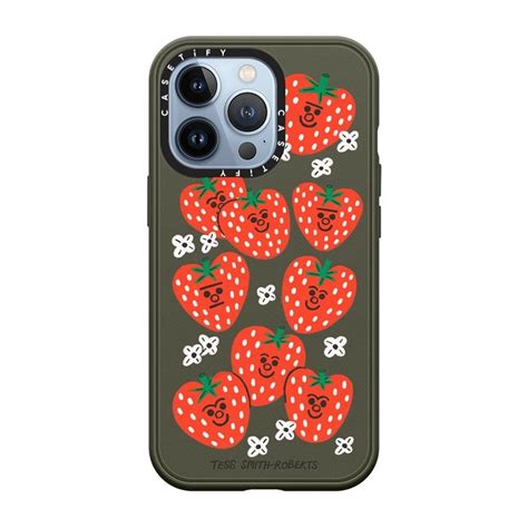 Strawberries By Tess Smith Roberts Casetify Pretty Iphone Cases