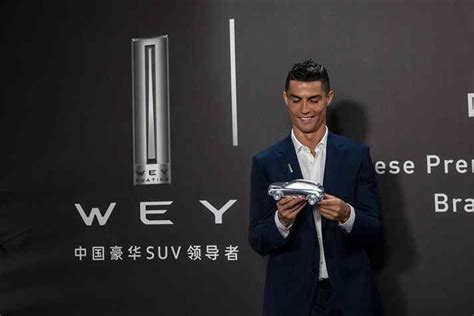 Cristiano Ronaldo Brand Ambassador For Chinese Luxury Car Brand Wey