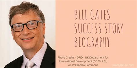 Bill Gates Microsoft Success Story And Biography