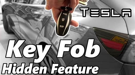 Tesla Model 3 Key Fob Hidden Feature Youtube