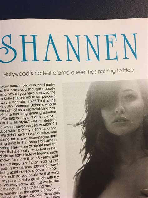 Playboy Magazine December Shannen Doherty Cover Vg Ebay