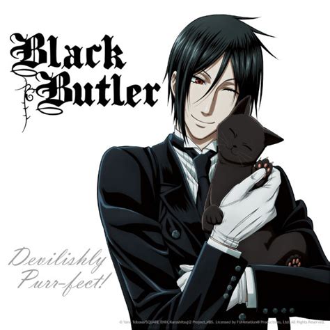 Black Butler Official Do You Share Sebastians Love Of Cats Well If