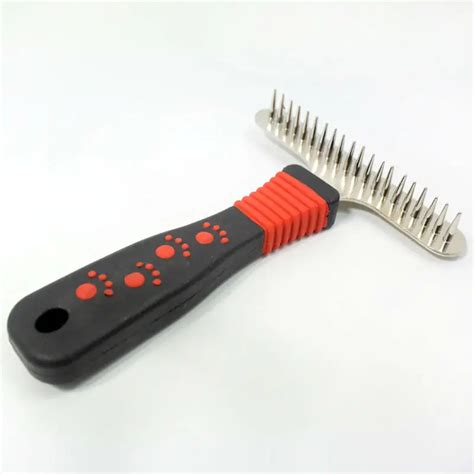 High Quality Pet Comb Stainless Steel Cat Dog Combs Beauty Clean