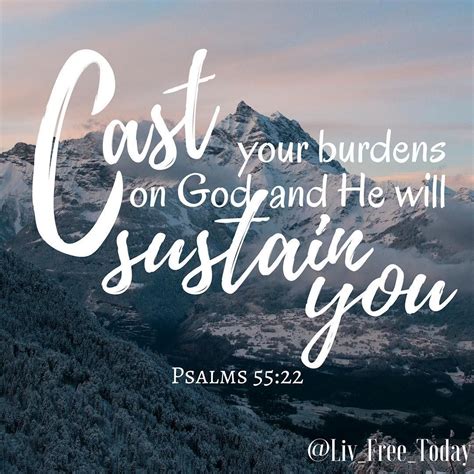Pin by Liv Free Today on Liv Free Today | Psalm 55 22, Instagram posts, Today