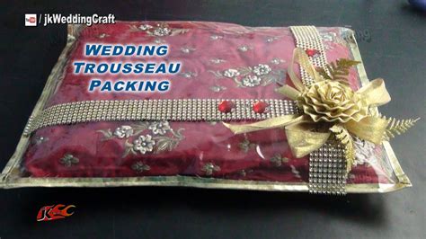 creative t packing ideas for wedding trousseau how to pack indian dress jk wedding craft