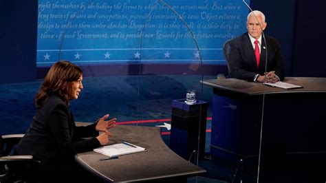 Vice Presidential Debate Harris Vs Pence Vs A Fly The Stute