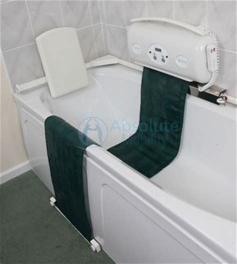The adirmed bathroom lift chair is a simple, convenient and comfortable option that will make the bathing experience for your patient quite pleasurable. Bath Lifts | Bathtime Mobility
