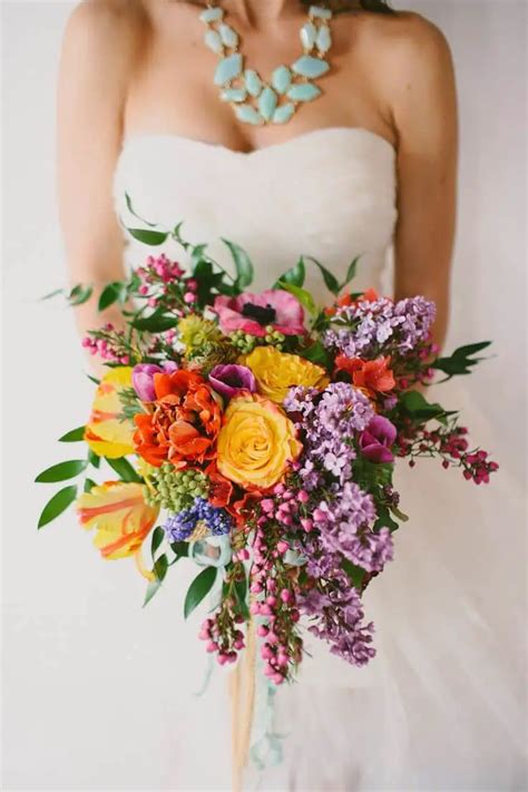 40 ideas for fresh flower wedding bouquets