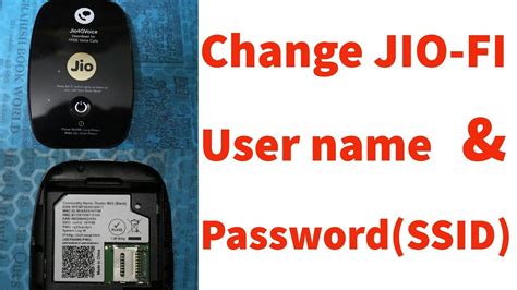 How to find/view saved wifi password on windows 10 (4 steps). How To Change/Reset Jiofi Wifi Hotspot Username & Password ...
