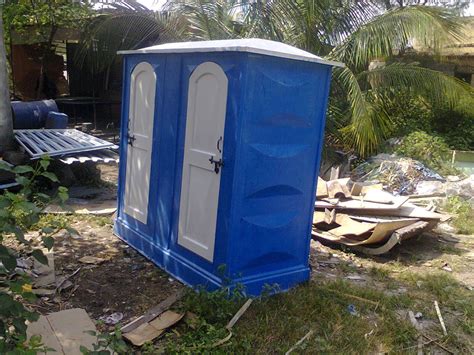 Frp Portable Joint Toilet Cabin Frp Mobile Toilet Fiberglass Outhouse