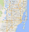 Mapa de Miami | TurismoEEUU | Plano, Condados, Calles, Sitios turísticos