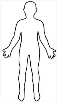 Human Body Diagram Blank Clipart Best