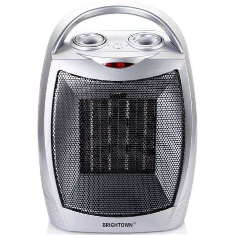 Space Heater Portable Ceramic Fan Heater With Adjustable Thermostat And