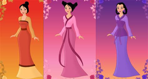 Su Mei And Ting Ting From Mulan 2 By Adrianathegirlonfire On Deviantart