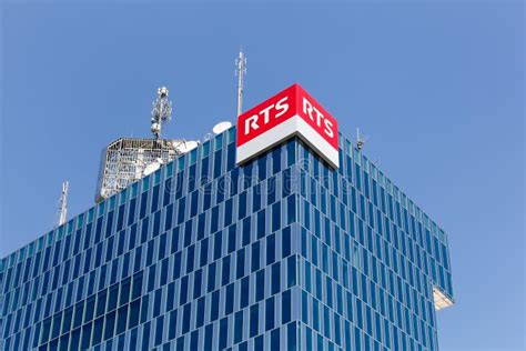 Radio Télévision Suisse Rts Editorial Stock Photo Image Of French