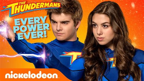 Every Superpower Ever 🔥 ️ The Thundermans Youtube