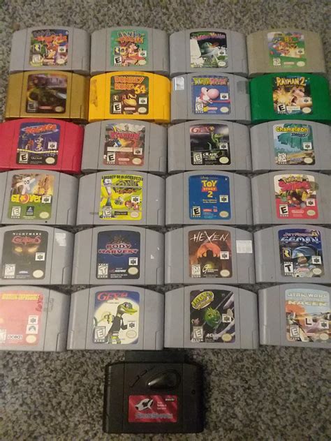 This Is My Whole Collection Of N64 Games Rretrogaming
