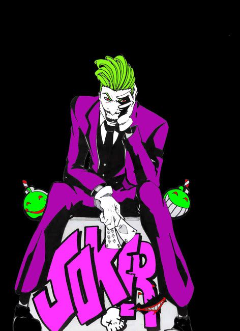 Joker Pop Art Digital Painting Or Illustration For Sale By Thekrum11