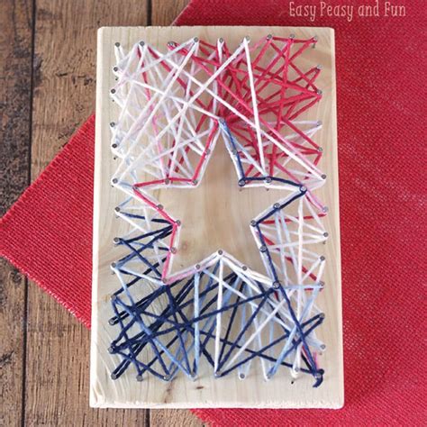 String Art Star Yarn Crafts For Young Ones Mobitool